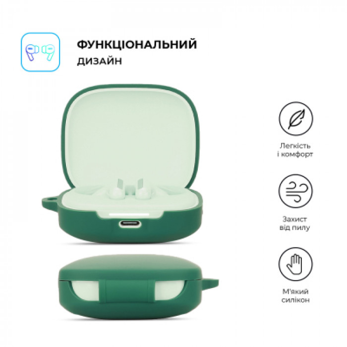 Чехол для наушников Armorstandart Hang Case для Xiaomi Redmi Buds 6 Green (ARM83392)