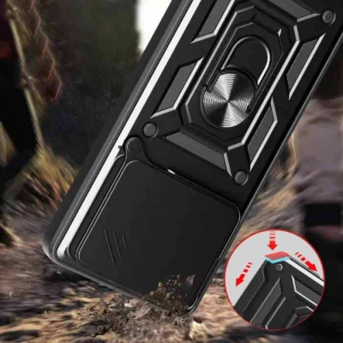 Чохол до мобільного телефона BeCover Military Poco F7 Pro Black (713536)