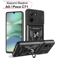 Чохол до мобільного телефона BeCover Military Xiaomi Redmi A5 / Poco C71 Black (713543)