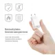 Зарядний пристрій ColorWay C101D GaN Mini 20W PD PPS USB-C + cable USB-C to Lightning white (CW-CHS059PDL-WT)