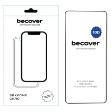 Скло захисне BeCover Oppo Reno13 F 5G 10D Black (713634)