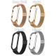 Ремінець до фітнес браслета BeCover Metal для Xiaomi Mi Smart Band 8 Gold (709359)