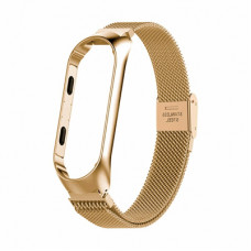 Ремінець до фітнес браслета BeCover Metal для Xiaomi Mi Smart Band 8 Gold (709359)