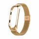 Ремінець до фітнес браслета BeCover Metal для Xiaomi Mi Smart Band 8 Gold (709359)