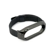 Ремінець до фітнес браслета BeCover Metal для Xiaomi Mi Smart Band 9 Black (711978)