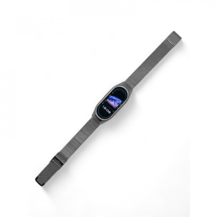 Ремінець до фітнес браслета BeCover Metal для Xiaomi Mi Smart Band 9 Silver (711979)