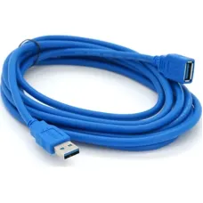 Дата кабель USB 3.0 AM/AF 3.0m blue Voltronic (YT-3.0AM\AF-3.0BL)