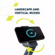 Зарядний пристрій Canyon Foldable wireless charger 15W 3in1 Metal (CNS-WCS309M)