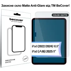Скло захисне BeCover Matte Anti-Glare Apple iPad 10.9