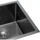 Мийка кухонна GRANADO Under top mini STEEL S201 black (GS10201B)