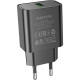 Зарядний пристрій BOROFONE BA72A USB QC3.0 black (6974443388541)