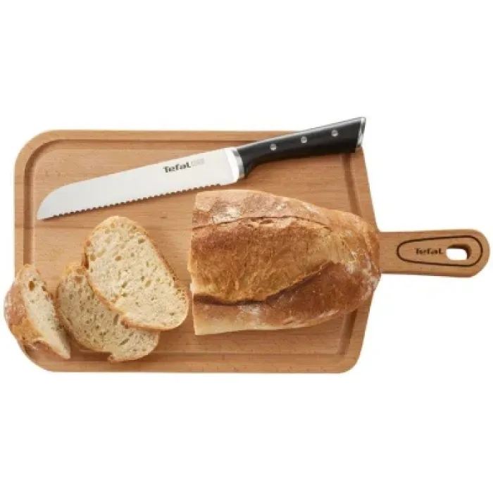 Кухонний ніж Tefal Ice Force 20см, чорний (K2320414)