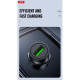 Зарядний пристрій XO USB QC3.0 black (CC39-BK)