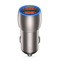 Зарядное устройство XO 2xUSB QC3.0 36W black (СC52-BK)