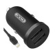 Зарядний пристрій XO 2xUSB 2.1A + cable USB to Lightning black (TZ08-L-BK)