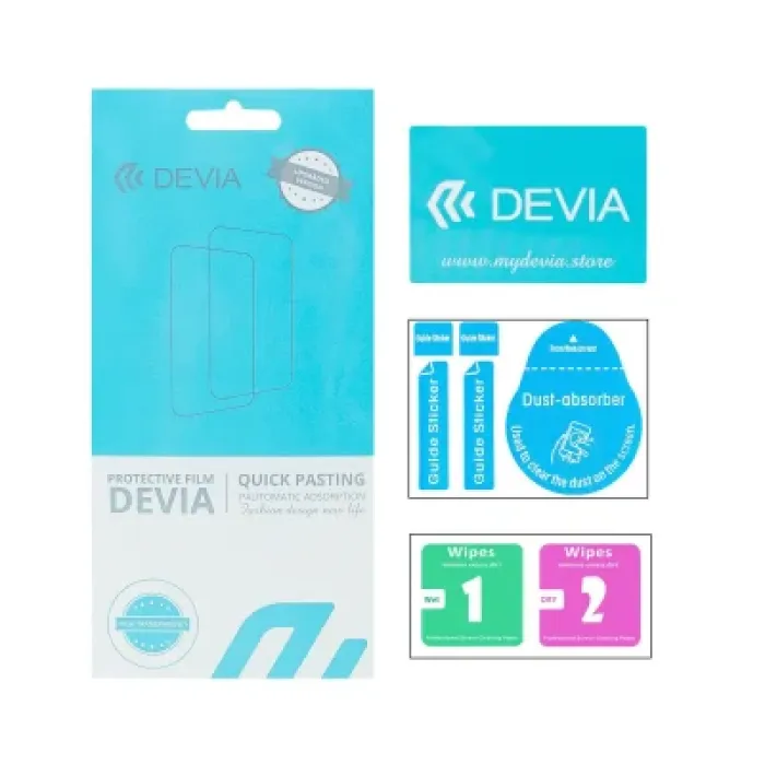 Плівка захисна Devia Hydrogel Motorola Edge 50 Fusion (DV-MOT-E50F)
