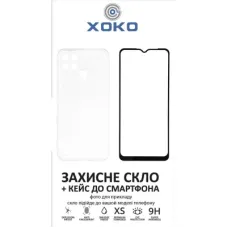 Чохол до мобільного телефона XoKo Ultra Thin Proof + Glass Full Cover Ultra-Thin iPhone 15 Pro Black (XK-CS-ULT-AP-IP15Pr)