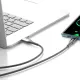 Дата кабель USB 2.0 AM to Lightning 1.0m 2.4A LED black XO (NB162-L-1-BK)