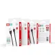 Дата кабель USB 2.0 AM to Micro 5P 1.0m 2.1A white XO (NB200-M-WH)