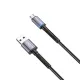 Дата кабель USB 2.0 AM to Micro 5P 1.0m 2.4A black XO (NB215-M-BK)