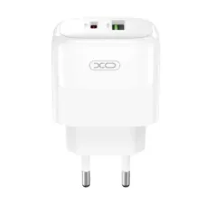 Зарядний пристрій XO 1xUSB QC3.0 + 1xUSB-C PD20W (XO-QC37)