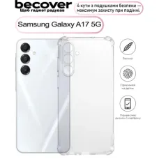 Чохол до мобільного телефона BeCover Anti-Shock Samsung Galaxy A17 5G SM-A176 Clear (713691)