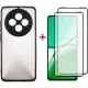 Чохол до мобільного телефона Dengos Oppo Reno 12F 4G Case Matte + 2 Glass (Black) (DG-CTG2P-19)
