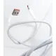 Дата кабель USB 3.0 AM to USB-C 1.0m 4A QC3.0 white Dengos (PLS-TC-4A-WHITE)