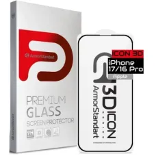 Скло захисне Armorstandart Icon 3D Apple iPhone 17 / 16 Pro (ARM86213)