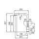 Змішувач Elleci TOURMALINE T01 bianco 68
