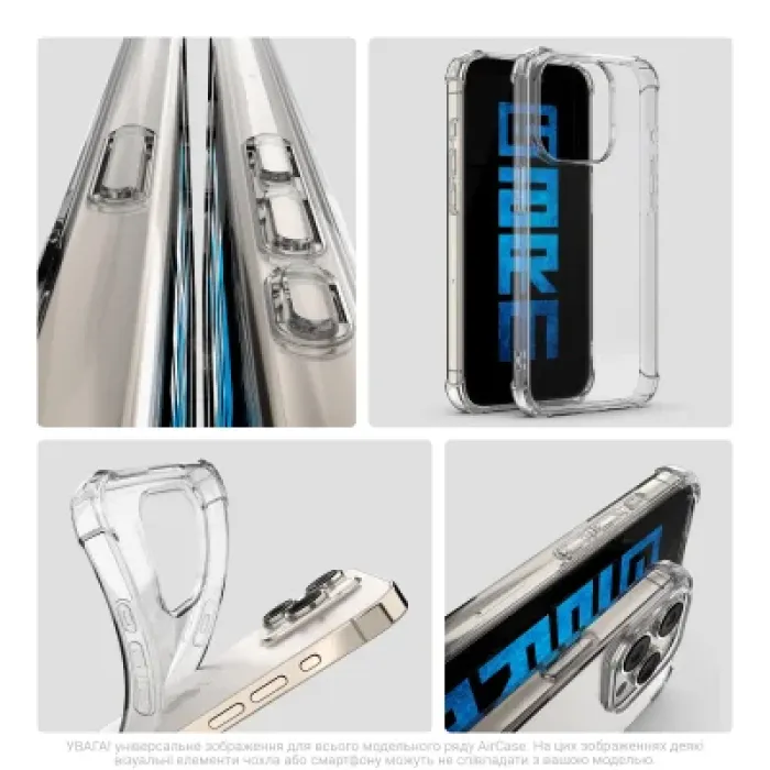 Чохол до мобільного телефона Armorstandart Air Force Samsung A16 4G (A165) Clear (ARM88530)