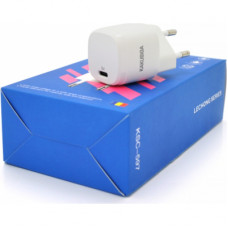 Зарядний пристрій iKAKU USB-C PD20W white (KSC-597-LECHONG)