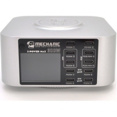 Зарядний пристрій MECHANIC 10xUSB-C PD + Wireless Charging 15W LED indication 300W black (X-Power Max)
