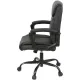 Офісне крісло Аклас Лівар TILT 10002M Чорний (PU Black) (00158598)