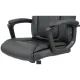 Офісне крісло Аклас Лівар TILT 10002M Чорний (PU Black) (00158598)