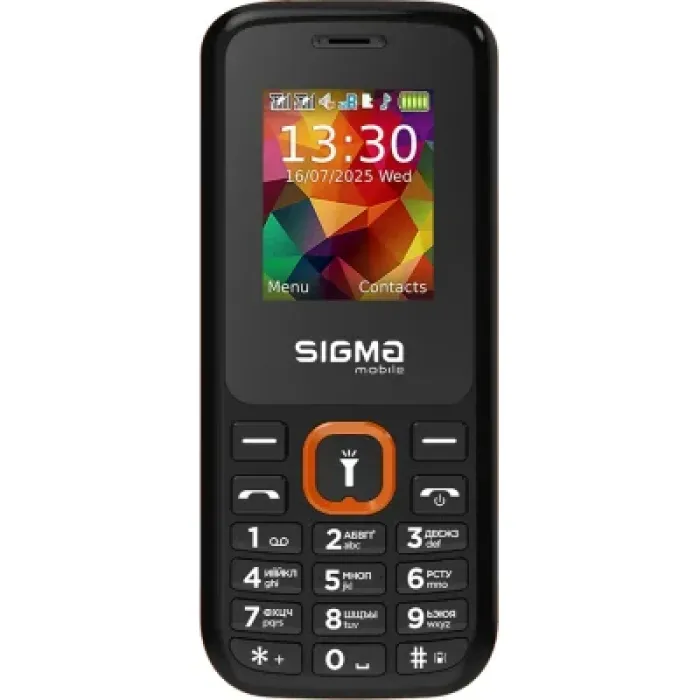 Мобільний телефон Sigma X-style 171 MINI Black-Orange (4827798813737)