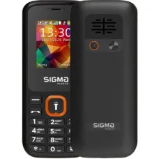 Мобільний телефон Sigma X-style 171 MINI Black-Orange (4827798813737)