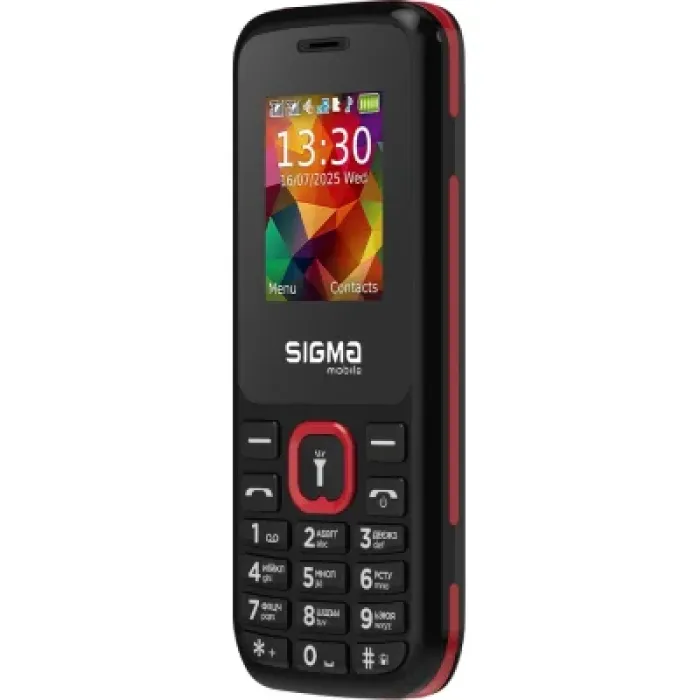 Мобільний телефон Sigma X-style 171 MINI Black-Red (4827798813744)