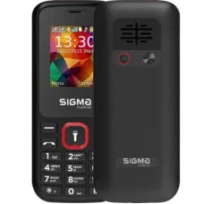 Мобільний телефон Sigma X-style 171 MINI Black-Red (4827798813744)