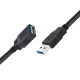 Дата кабель USB 3.0 AM/AF 1.8m black ColorWay (CW-CBUF075-BK)