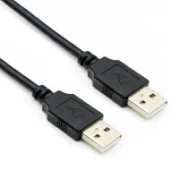 Дата кабель USB 2.0 AM/AM 1.0m black ColorWay (CW-CBUU071-BK)