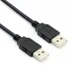 Дата кабель USB 2.0 AM/AM 1.0m black ColorWay (CW-CBUU071-BK)