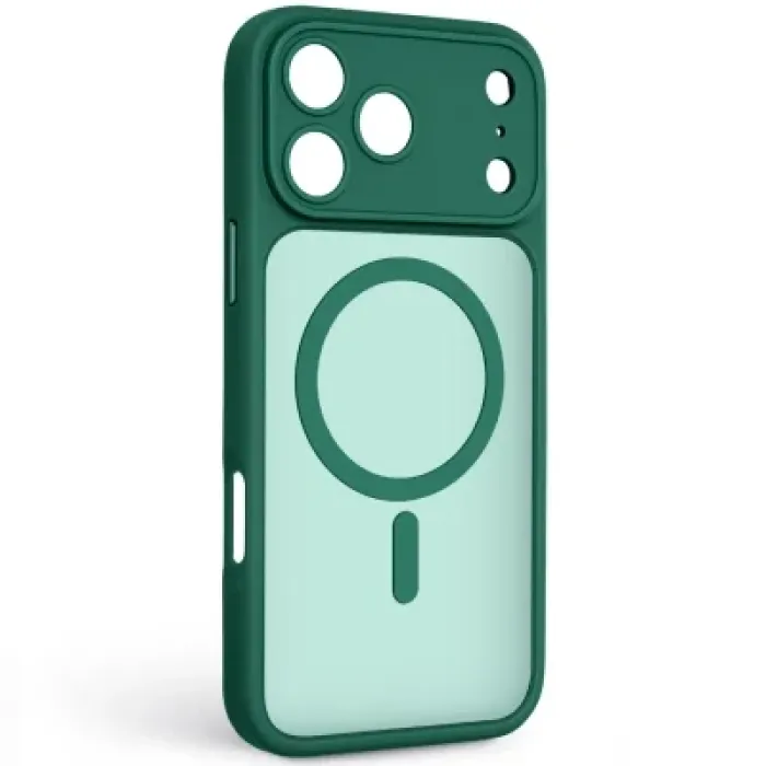 Чохол до мобільного телефона Armorstandart Lush MagCase Apple iPhone 17 Pro Max Dark Green (ARM87500)