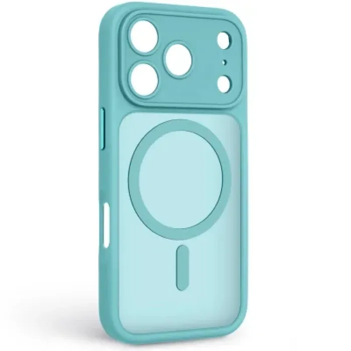Чохол до мобільного телефона Armorstandart Lush MagCase Apple iPhone 17 Pro Turquoise (ARM87496)