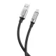 Дата кабель USB 2.0 AM to Micro 5P 1.0m 6A silicone black XO (NB251_M_Black)