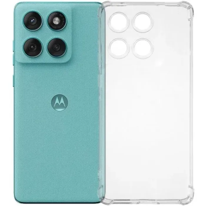 Чохол до мобільного телефона BeCover Anti-Shock Motorola Edge 60 Clear (713804)