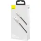 Дата кабель USB 2.0 AM to Lightning 2.0m 2.4A metal black Baseus (CALJK-B01)
