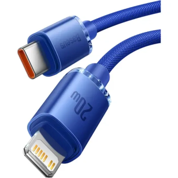 Дата кабель USB-C to Lightning 1.2m 20W blue Baseus (CAJY000203)