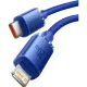 Дата кабель USB-C to Lightning 1.2m 20W blue Baseus (CAJY000203)