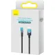 Дата кабель USB-C to Lightning 1.0m 20W 90° corner black/blue Baseus (CAVP000221)